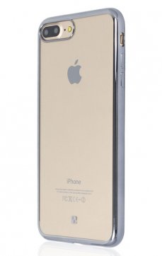 Dėklas Just Must iPhone 7 Plus/8 Plus apsauginis sidabro sp. 
