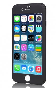 Dėklas iPhone 7 apsauginis juodas