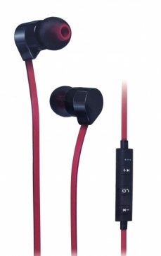 Bluetooth ausinės TOTI T-BTH11 raudonos