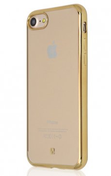 Dėklas iPhone 7/8 apsauginis auksinis