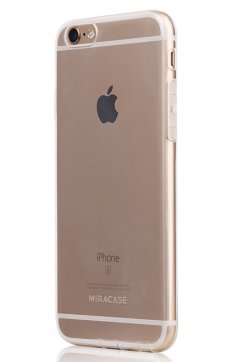Dėklas iPhone 6/6S apsauginis permatomas