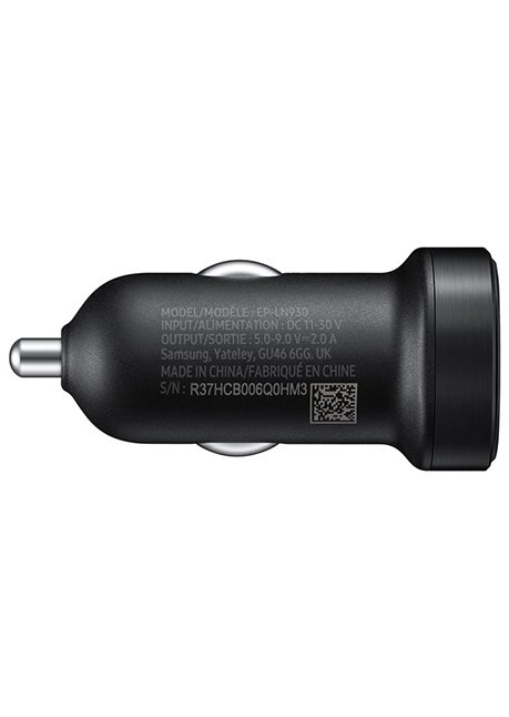 LN930CBEG Car fast charger Mini USB-C 2A 18W 1.5 m Black